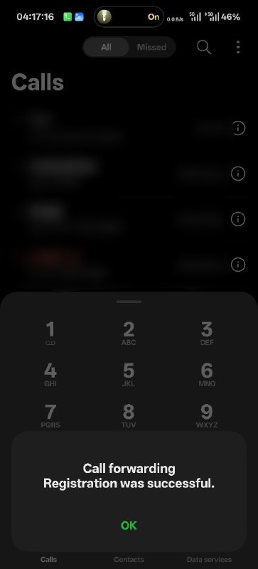 设置呼叫转移需要验证，这很好，但是通过代码设置又不需要你这验证了个寂寞设置呼叫转移需要验证，这很好，但是通过代码设置又不需要你这验证了个寂寞